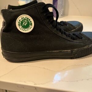 PF Flyers black high top sneakers men’s size 11.5